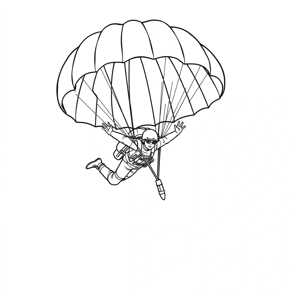 Army coloring page preview