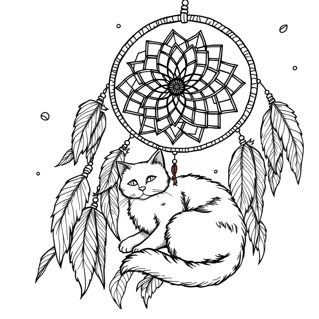 Catnap coloring page preview