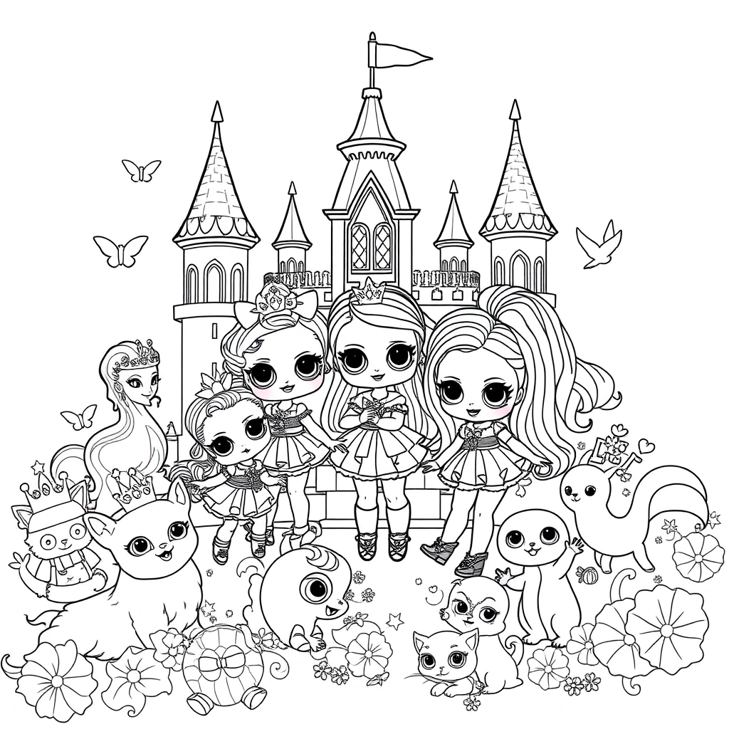 Lol coloring page preview